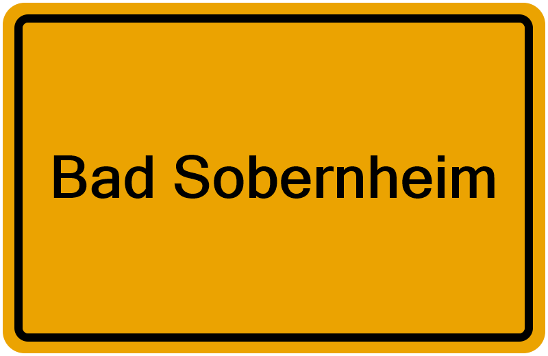 Handelsregisterauszug Bad Sobernheim